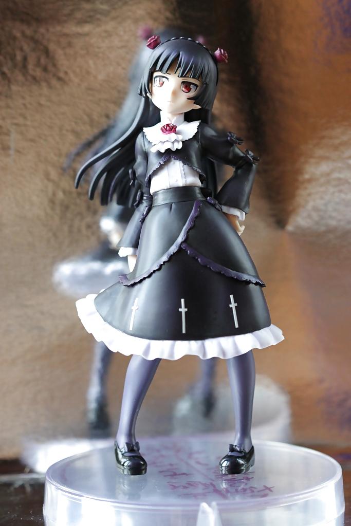 25P Kuroneko anime figure bukkake