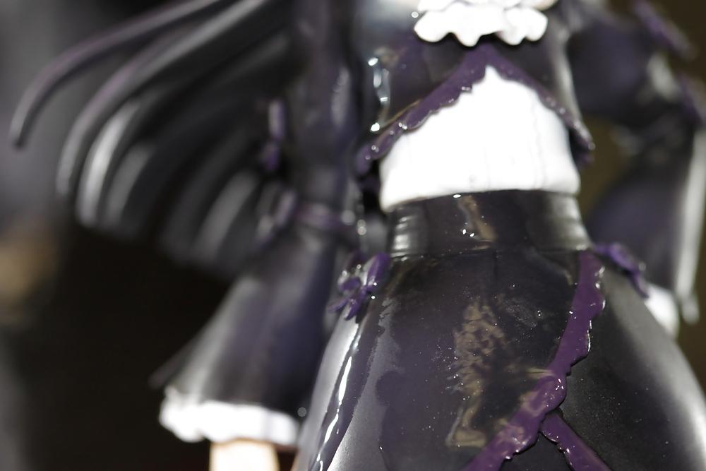 25P Kuroneko anime figure bukkake