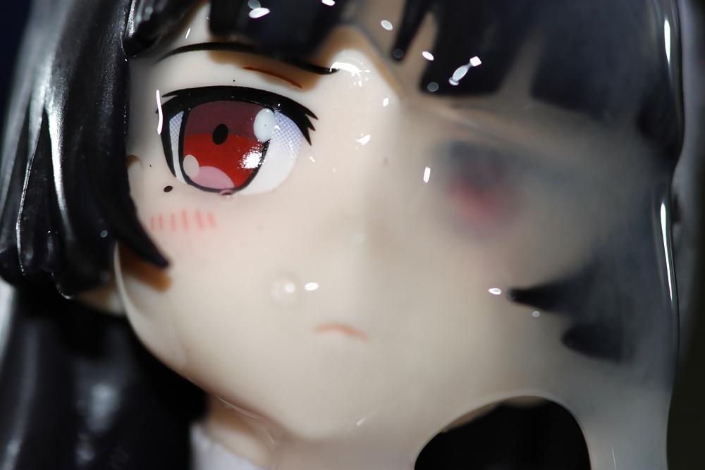25P Kuroneko anime figure bukkake