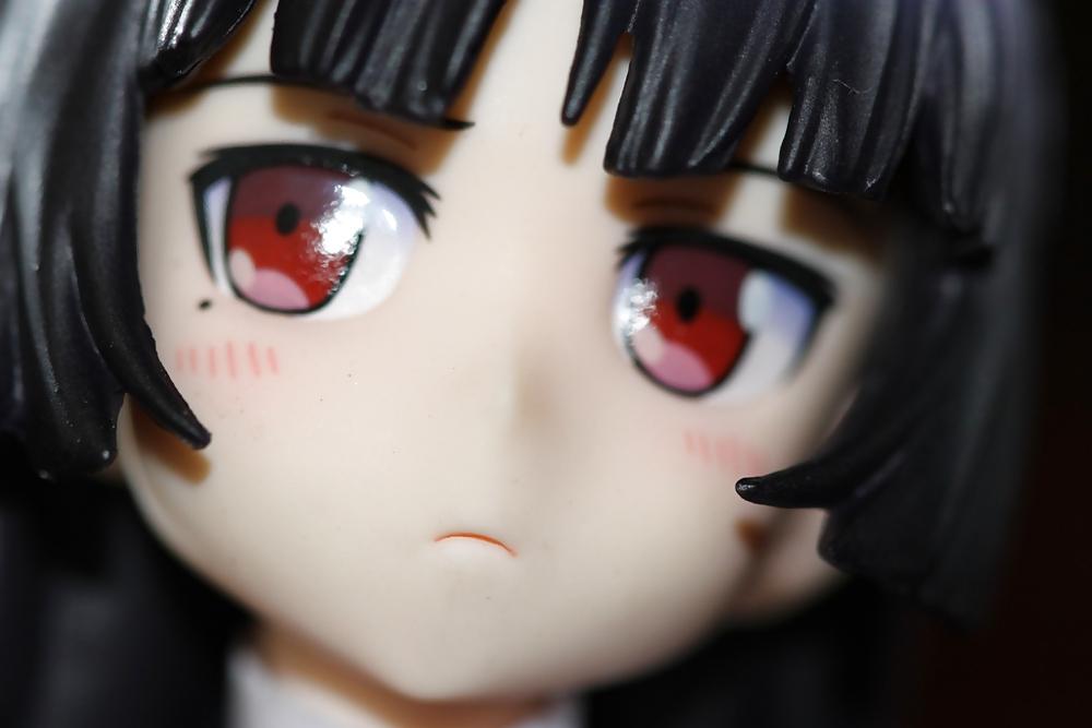 25P Kuroneko anime figure bukkake
