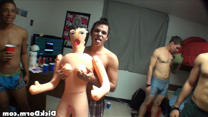 12P Check out this hot college dorm room sex party hot boys fucking each other