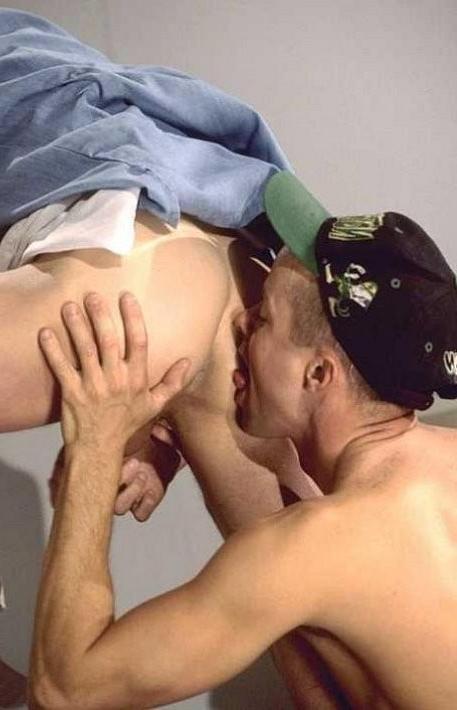 20P Mature dude fingering and drilling a smooth stud on a bar chair