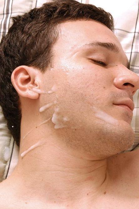20P Two smooth dudes sucking and rimming and facial cumming delight