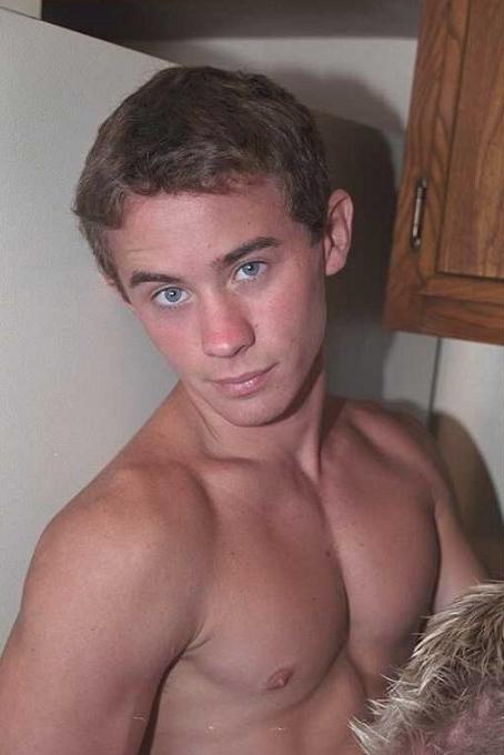 20P Blond twink getting fucked and enjoying facials in a kitchen