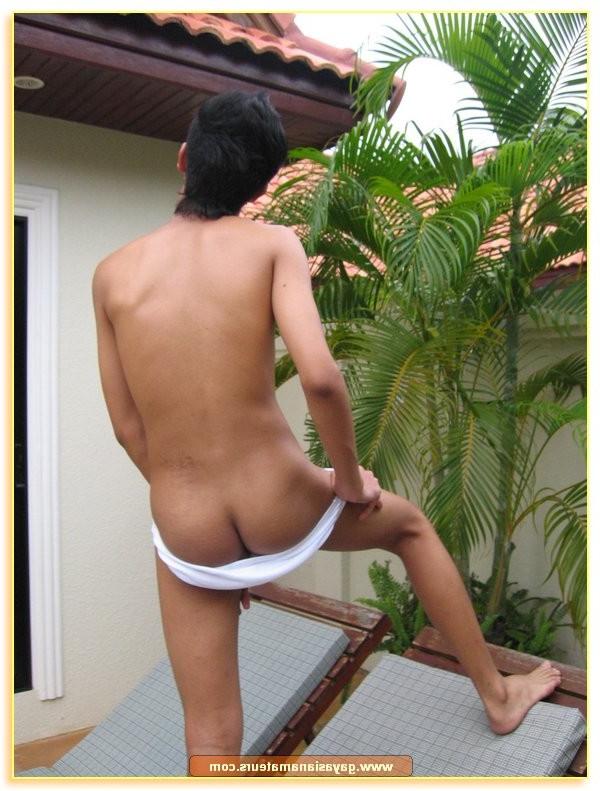 12P slim Thai  teen playing by the pool
