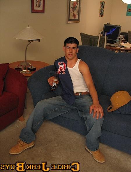 14P Baseball hunk in a wife beater