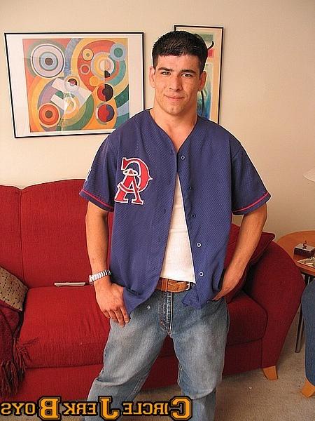 14P Baseball hunk in a wife beater