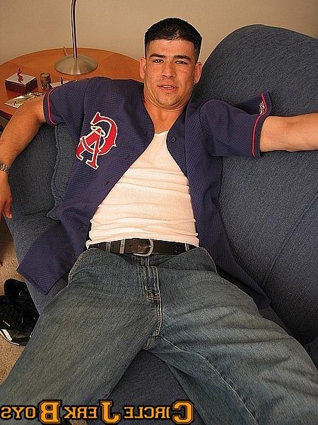 14P Baseball hunk in a wife beater