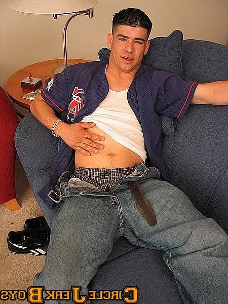14P Baseball hunk in a wife beater