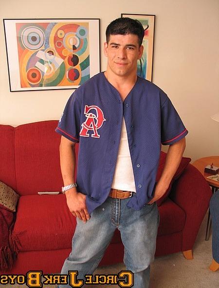 14P Baseball hunk in a wife beater