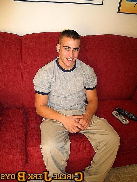 14P Biker hunk takes off his shirt