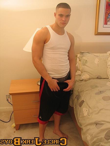 14P Sexy twink in basketball shorts