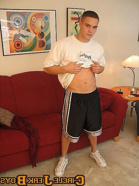 14P Sexy twink in basketball shorts