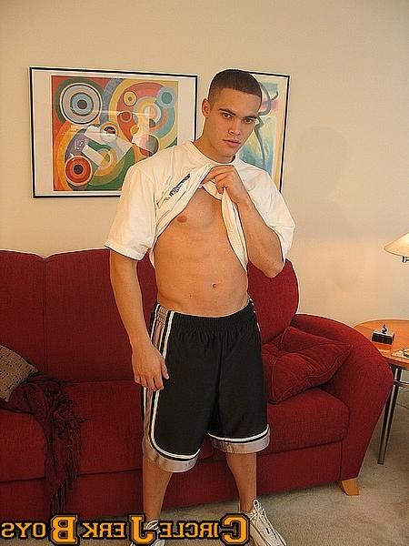 14P Sexy twink in basketball shorts