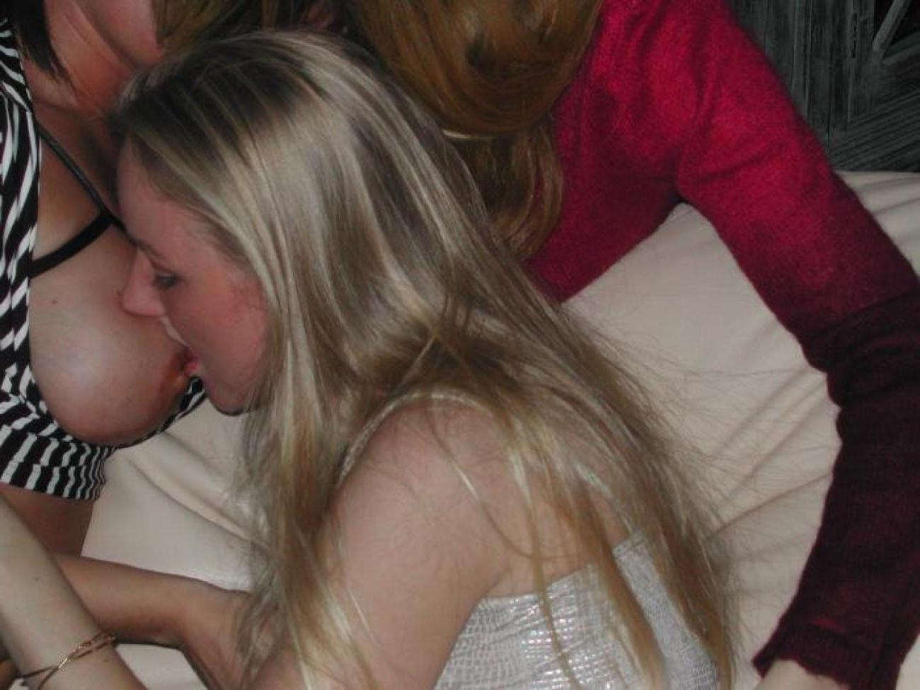 15P Dead-drunk sluts having a an orgy in the living room