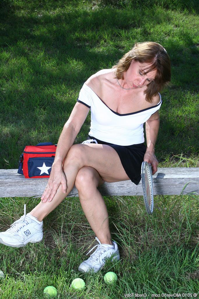 16P Theres good something to be said about playing tennis in the nud