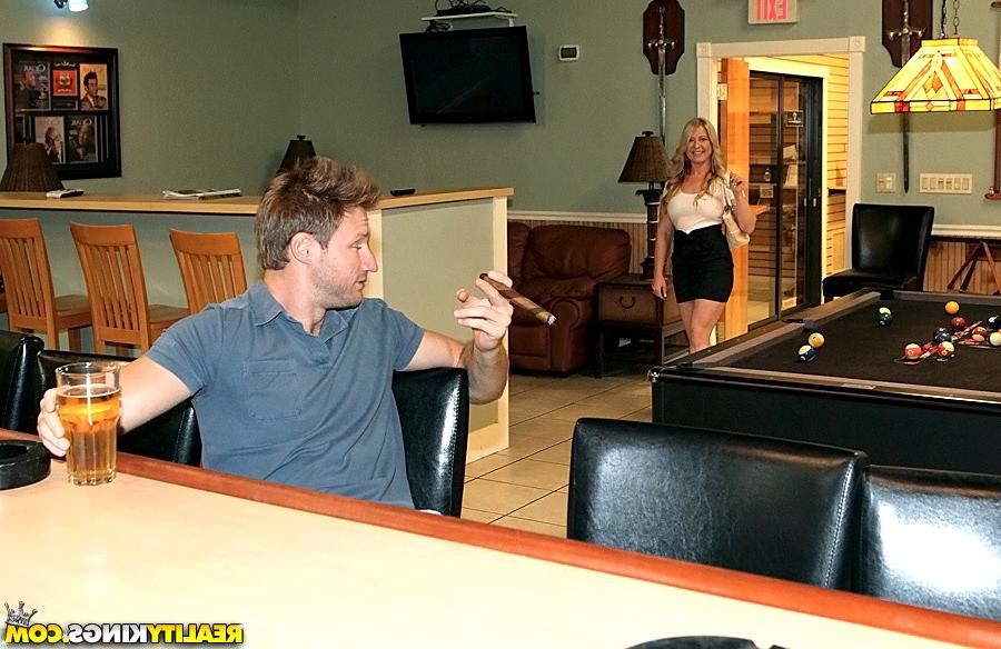 12P Sexy smoking ass blonde fucked in the cigar room hot cumfaced milf fuck pics