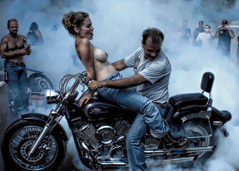 25P Photoshop fun - Biker girls