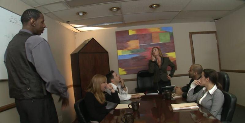 16P Janet Mason banged in her office
