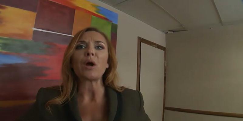 16P Janet Mason banged in her office