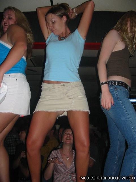 16P Horny College Girls Lose All Control In Public Bar