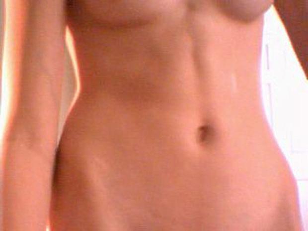 15P Horny Asian teen strips down in front of the camera in her room and then masturb