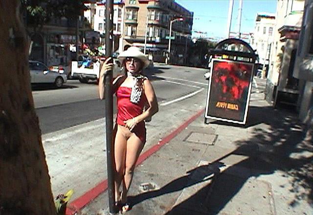 18P My boyfriend dared me to walk around naked.