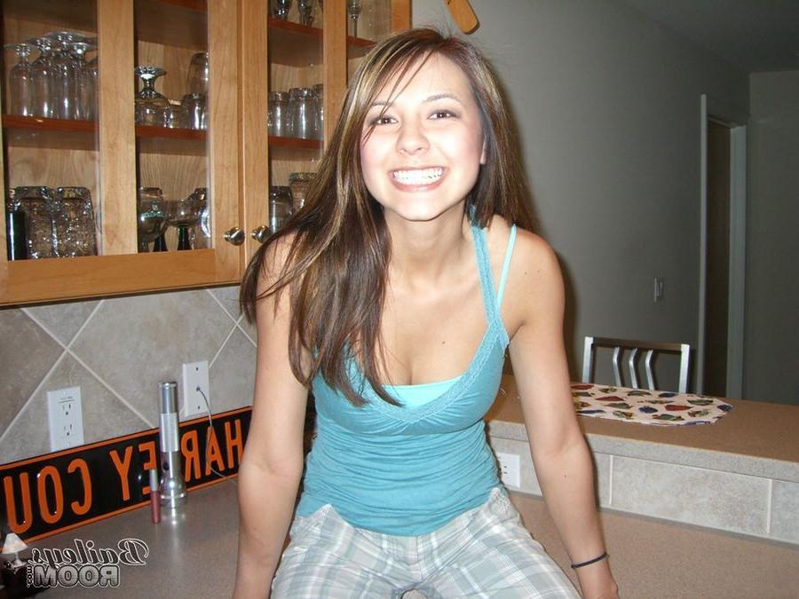 15P Cute Bailey making funny faces in pink panties and socks