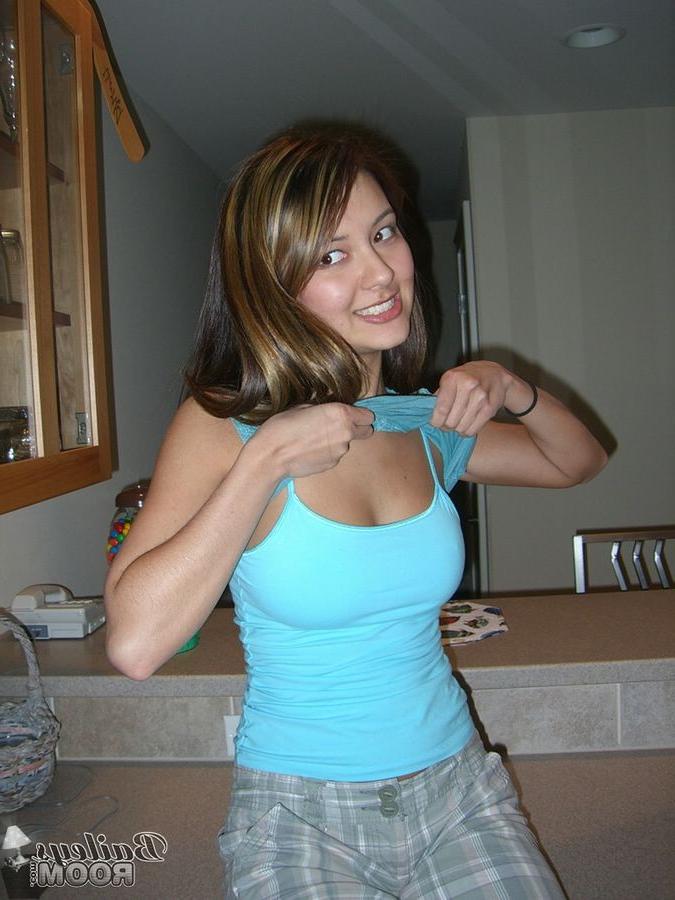 15P Cute Bailey making funny faces in pink panties and socks