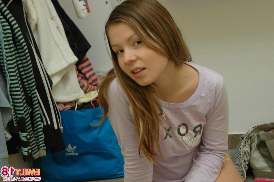 15P Young emily changing clothes