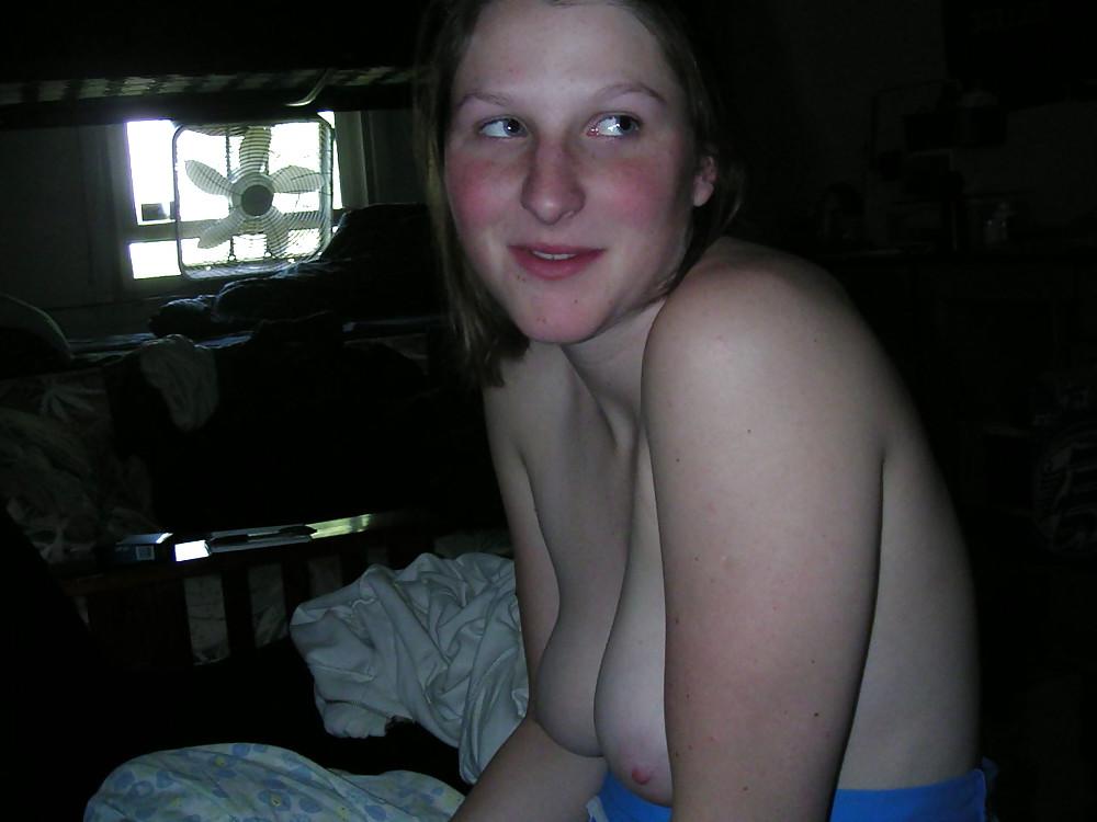 19P Blushing Redhead Teen get Cumed On