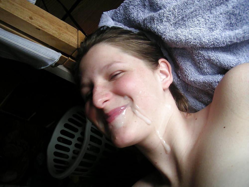 19P Blushing Redhead Teen get Cumed On