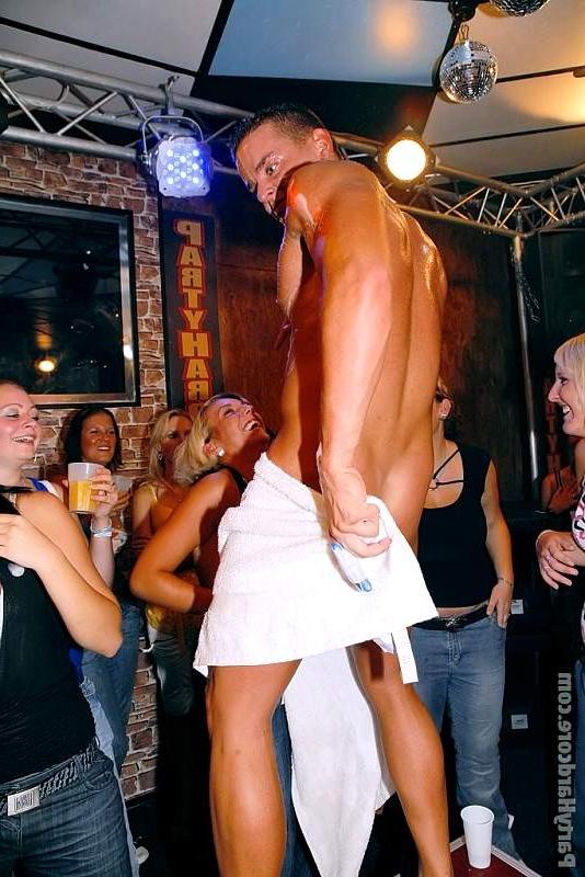 20P Group of young amateurs get topless at cfnm party