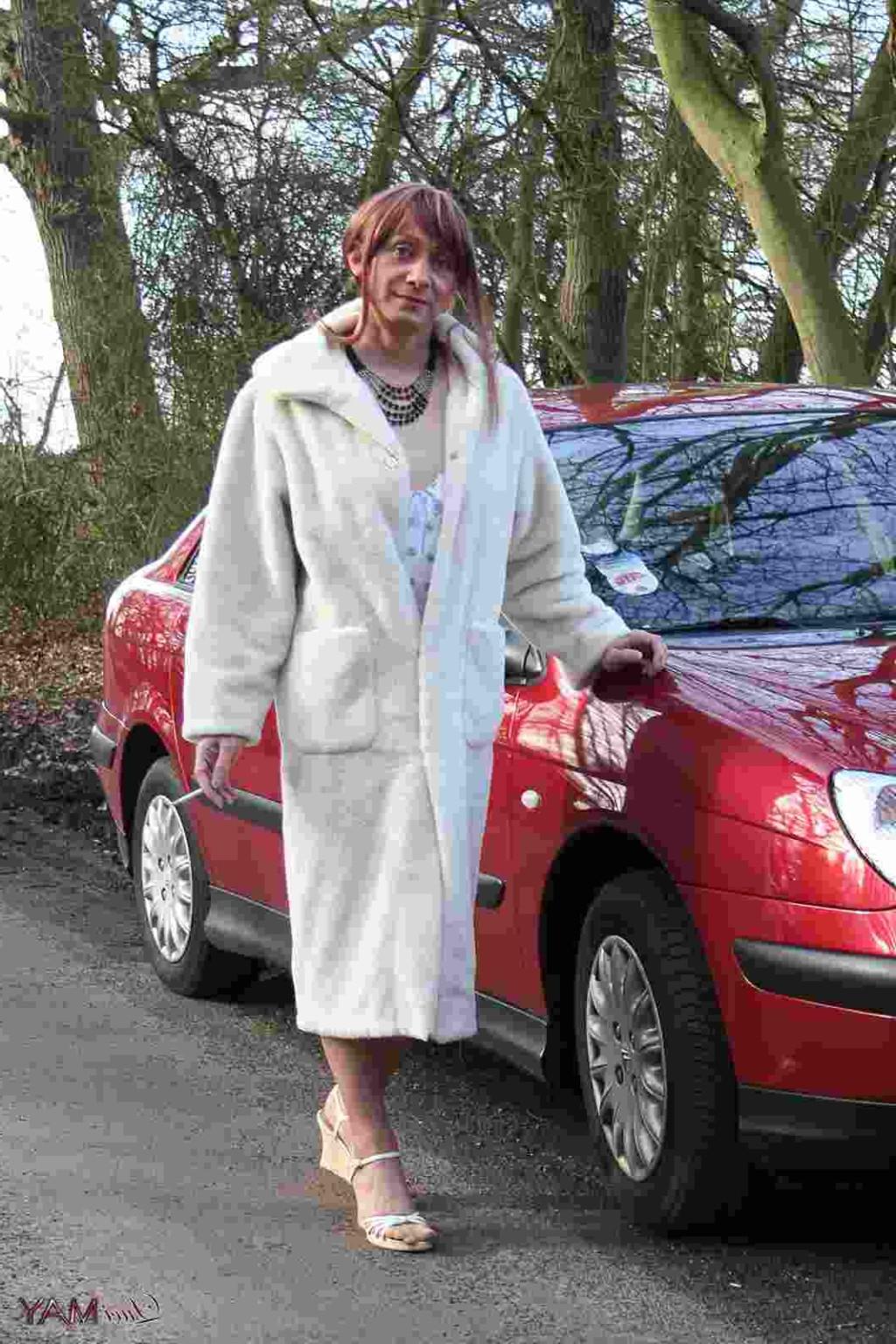 12P Tranny sucking a dick outdoors