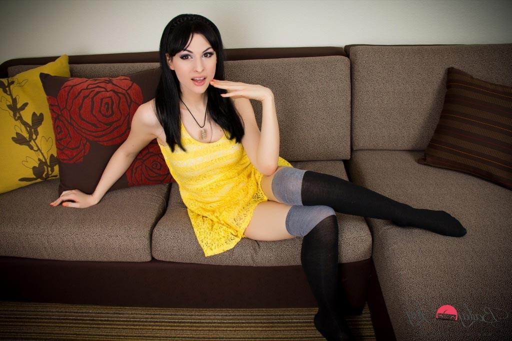 12P TS Bailey Jay in yellow stripping for us