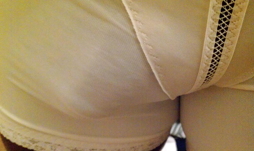 9P Me in a panty girdle
