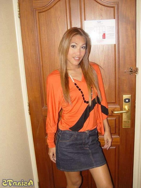 15P Slim Asian Ladyboy Shows Off Her Body In My Hotel Room