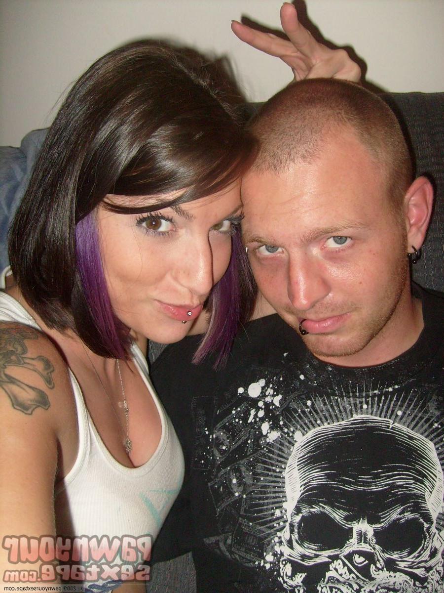 15P Hottie leggy babe with tats and piercings gets sexy for her BF