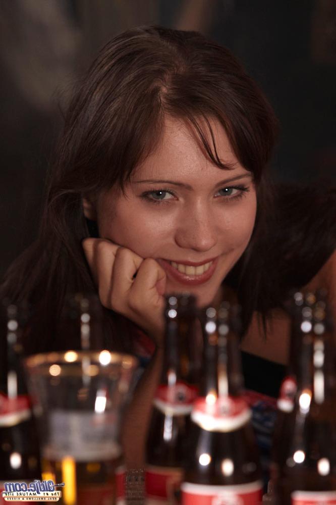 18P Three old creeps get seduced and fucked by this party girl in a bar