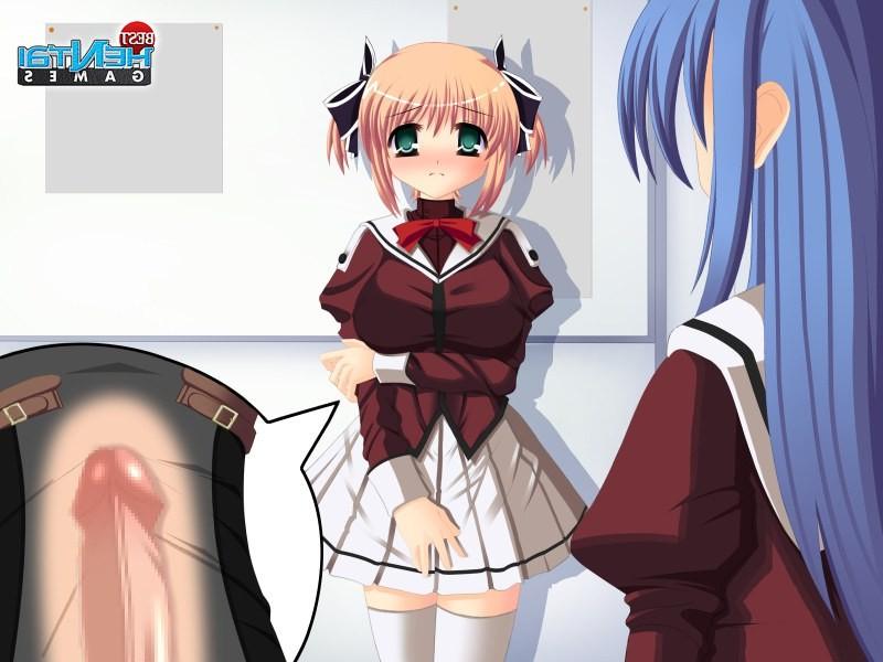 12P Porn games with anime babes all covered in jizz