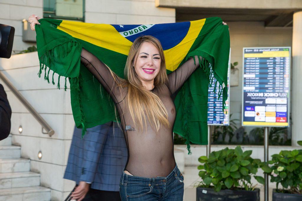 20P Ju Isen: Bustiest Brazilian Supporter Ever