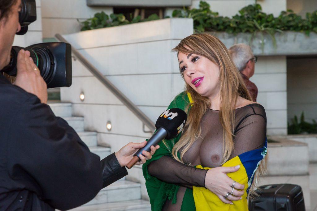 20P Ju Isen: Bustiest Brazilian Supporter Ever