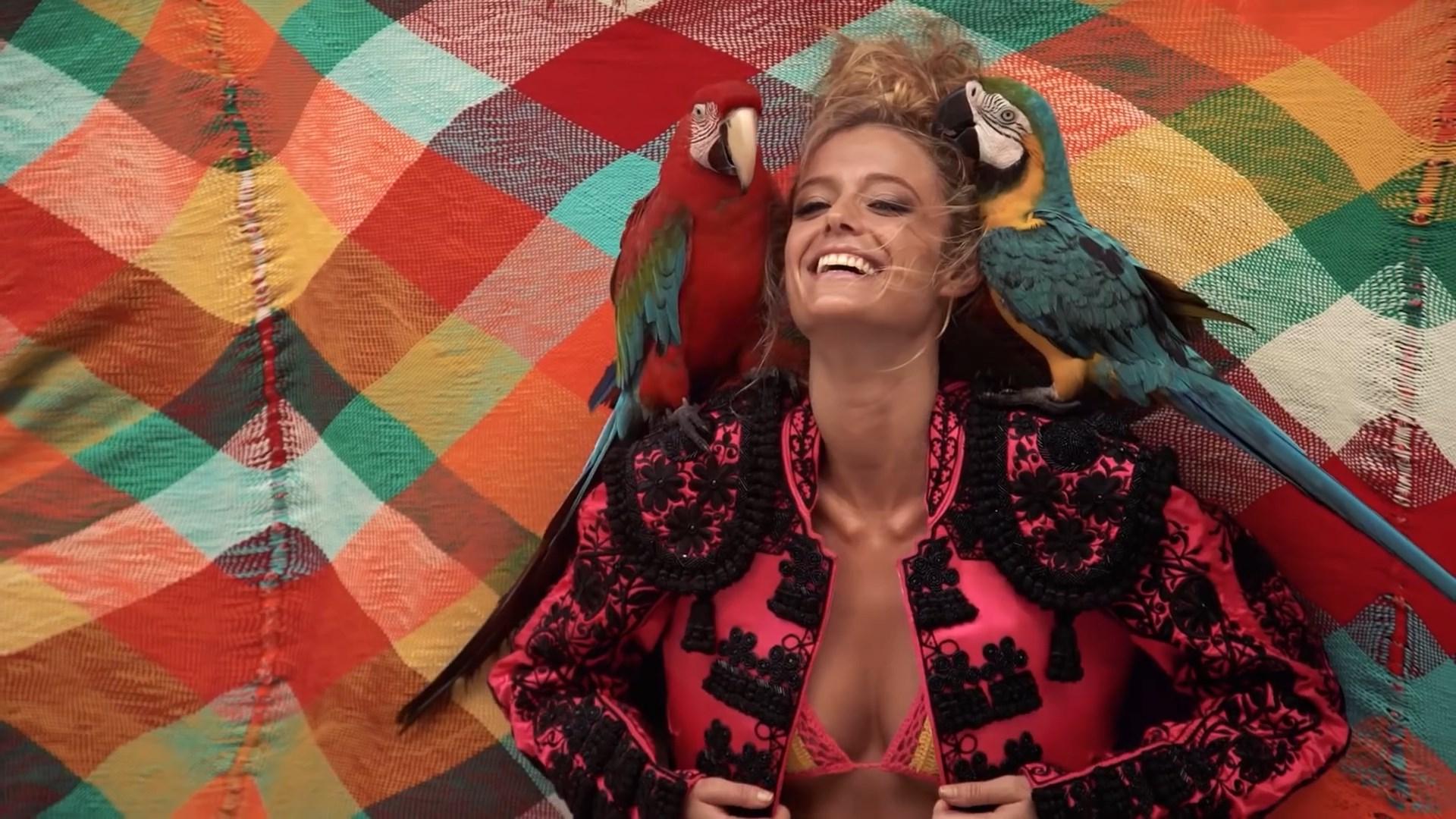 15P Kate Bock Wears The Most Elaborate Bra