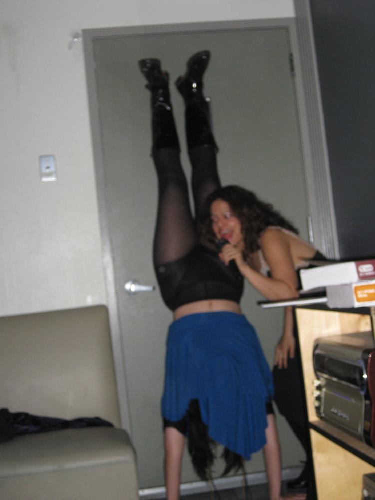 14P Hot Girls Party Upskirt Panties and Bra