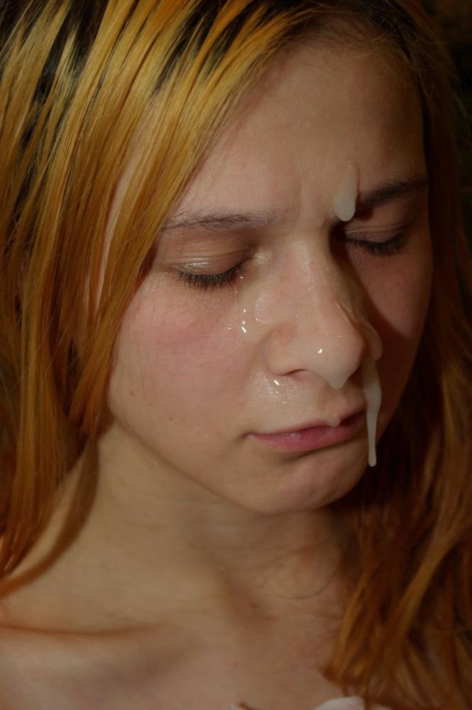 25P Pas contente la pute facial