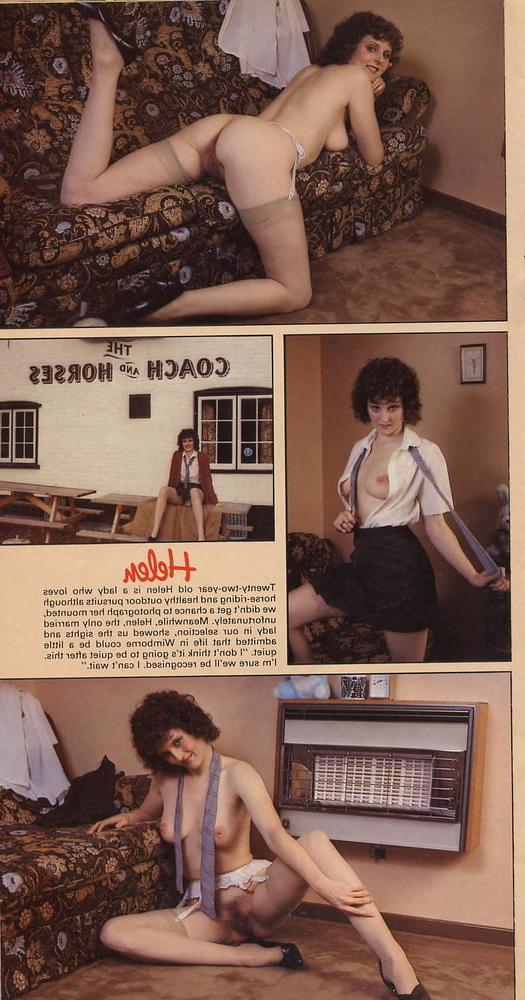 9P The girls of Wimborne Minster in Escort, May 1985