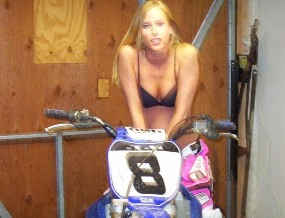 25P Sexy Motocross MILF Loves Cock In Her Hairy Cunt And Mouth