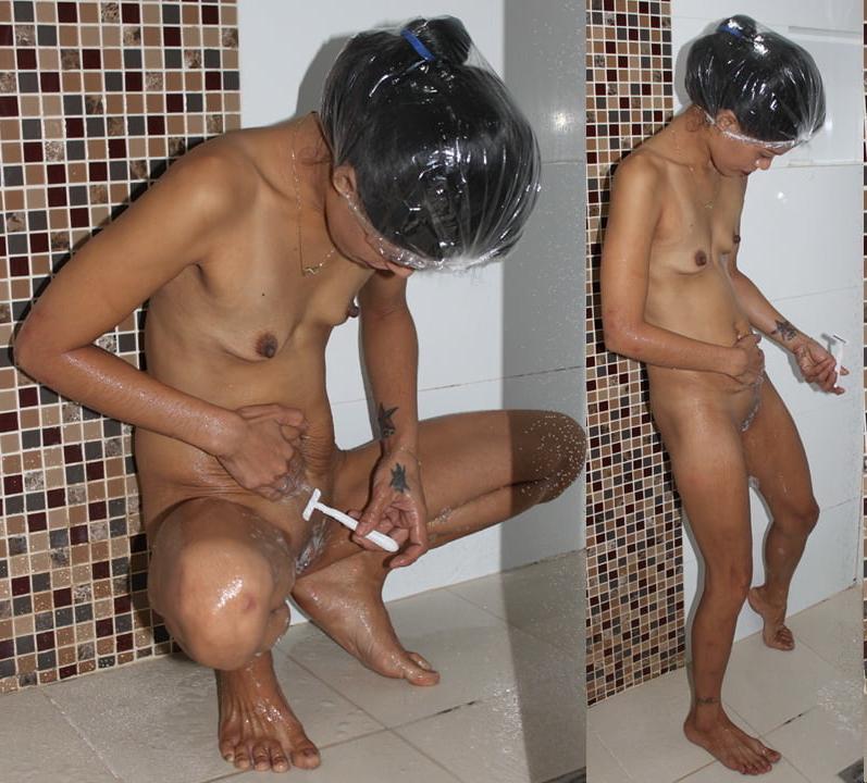 25P Anatomy of girls - Hairy to shaven