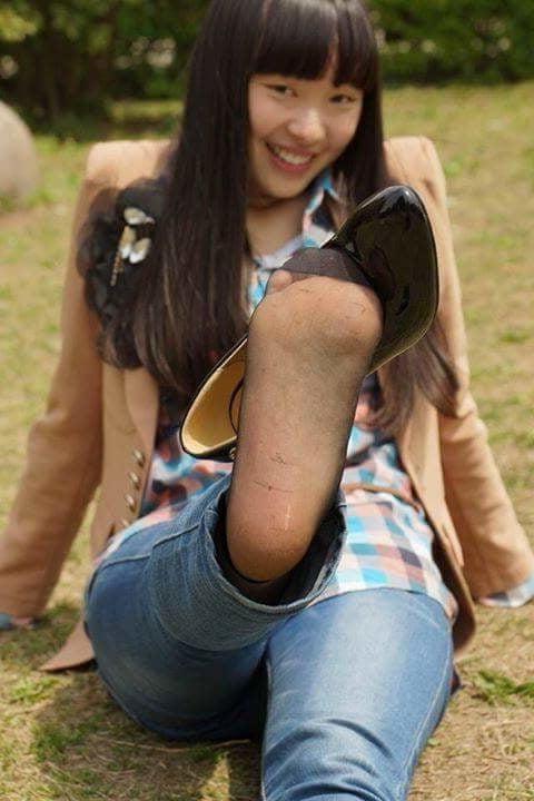 20P Japanese temptation in pantyhose #6