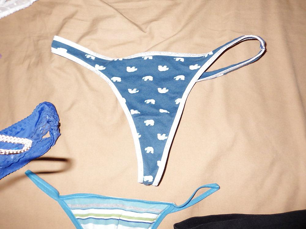 5P Sexy stolen panties from my apt laundry room, hope you like!